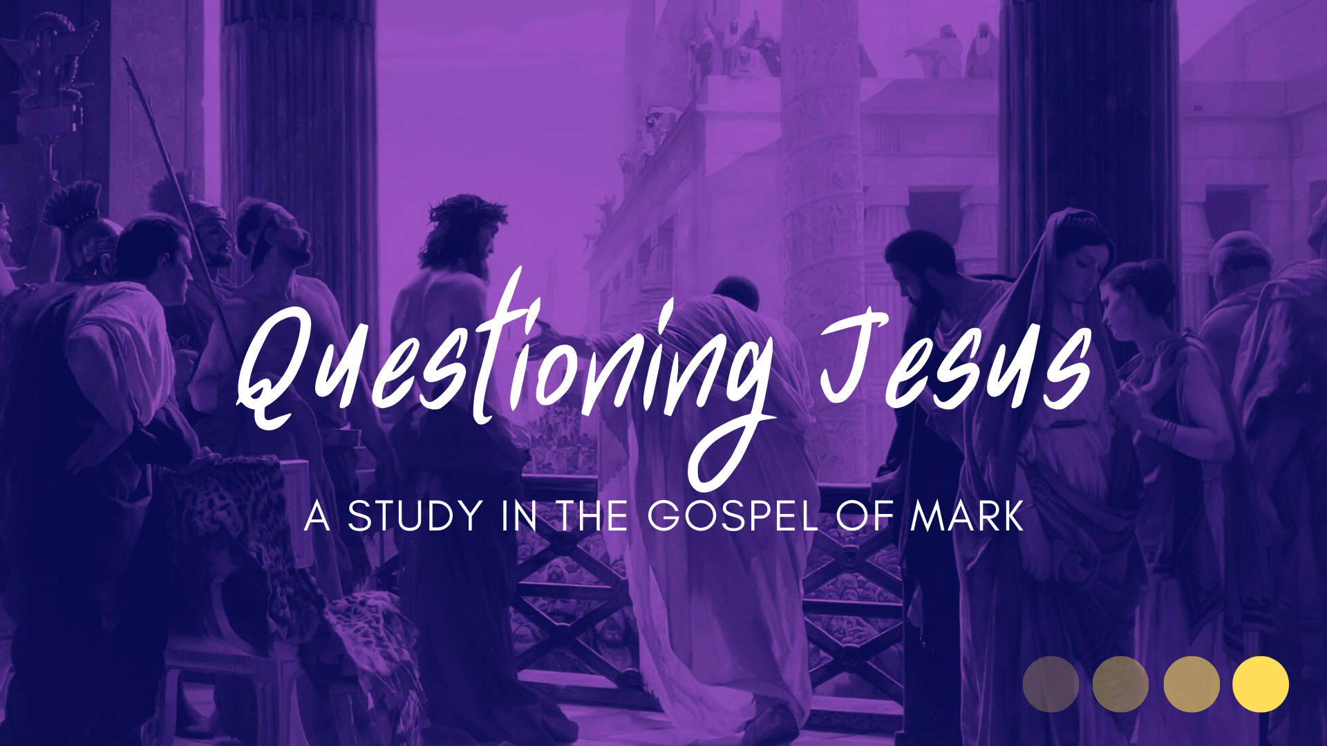 SERMON – Questioning Jesus: Who’s the greatest in the Kingdom? – Tom Bourke